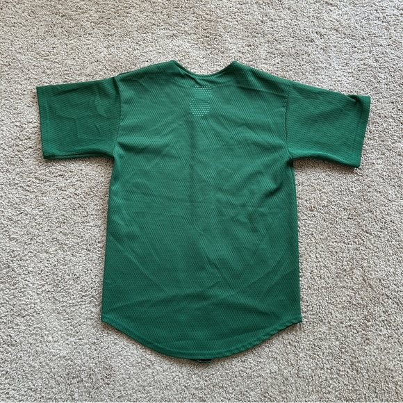 Teamwork Athletic Apparel Vintage Athletics Green Embroidered Jersey Size 38-40 - Picture 3 of 11